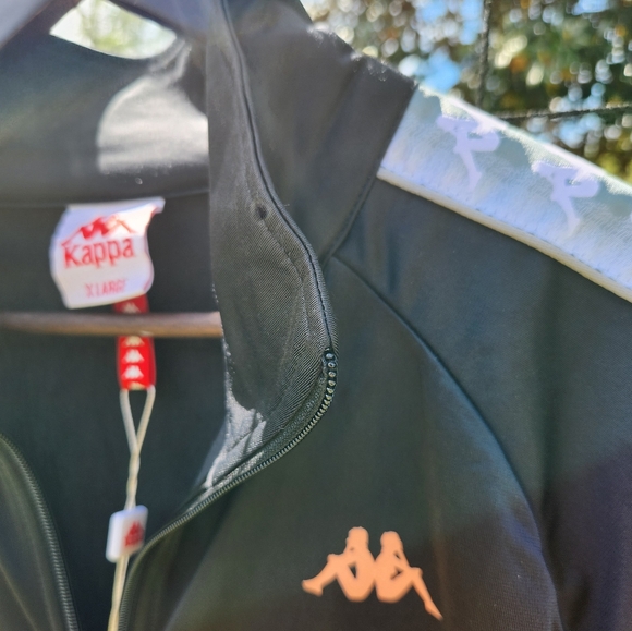 Kappa Track Jacket Jaspo SIZE Xl Authentic Gray - Picture 3 of 8